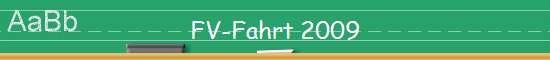 FV-Fahrt 2009